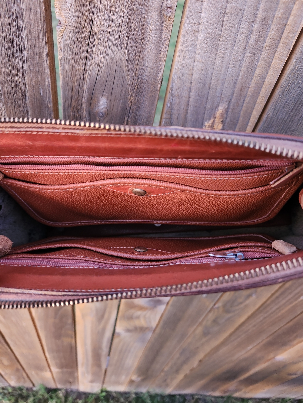AWL Dooney & Burke in Brown and Tan - Classic Shoulder Bag - Picture 8 of 8